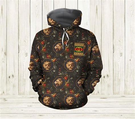 gucci hoodie lion.